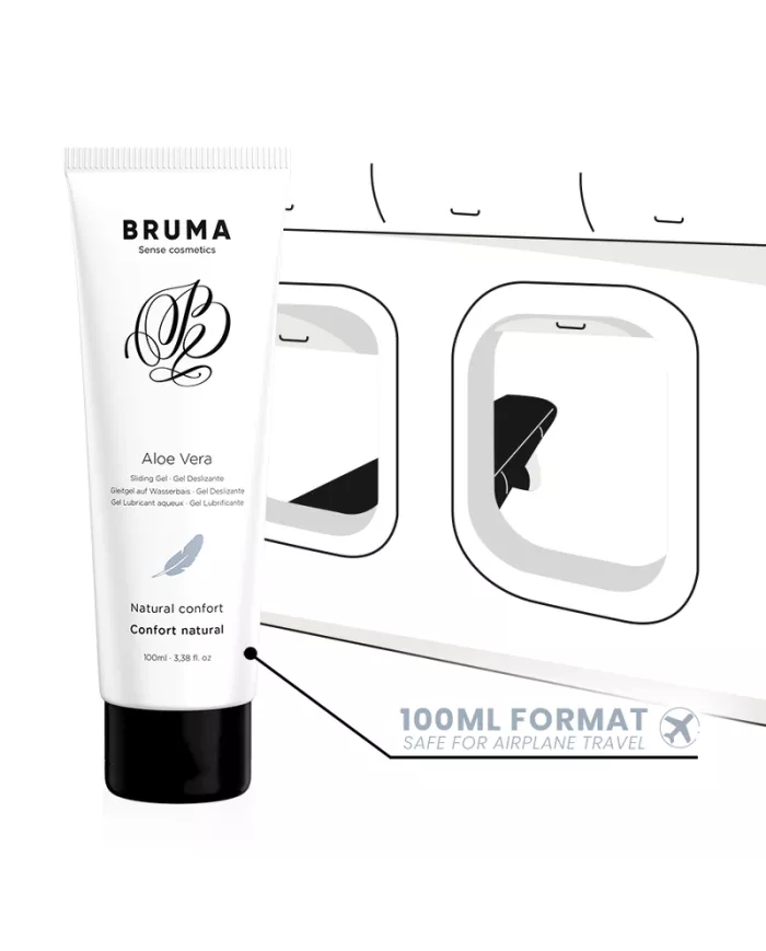 BRUMA - GEL GLISSANT ALOE VERA CONFORT NATUREL 100 ML