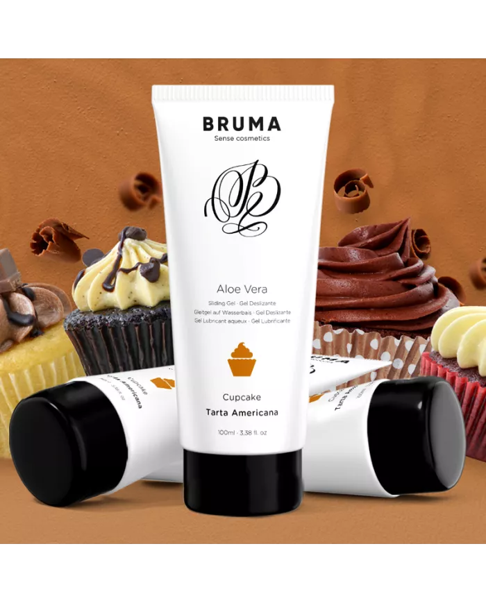 BRUMA - GEL GLISSANT À L''ALOE VERA SAVEUR CUPCAKE 100 ML
