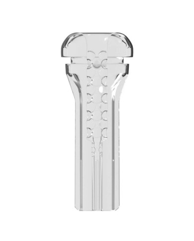PDX ELITE - VIEWTUBE PLUS SEE-THRU EZ-GRIP TRANSPARENT STROKER 21 CM