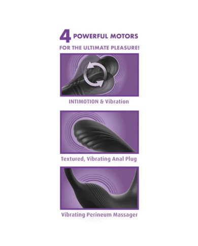 ANAL FANTASY ELITE - STIMULATEUR ANAL ET PÉRINÉAL RECHARGEABLE ASS-GASM INTIMOTION