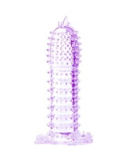BAILE - GAINE PÉNIENNE POINTS STIMULANTS VIOLET 14 CM