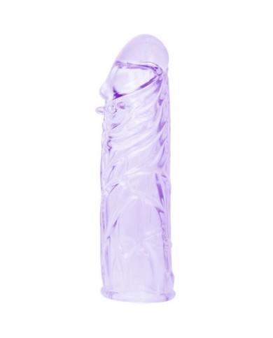 BAILE - HOUSSE LILAS POUR LE PÉNIS EN SILICONE ADAPTABLE 13 CM