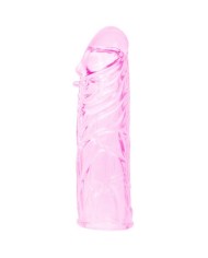 BAILE - HOUSSE DE PÉNIS EN SILICONE STIMULANTE ROSE 13 CM