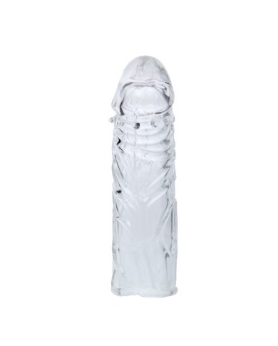 BAILE - COUVERCLE DE PÉNIS EN SILICONE TRANSPARENT 13 CM