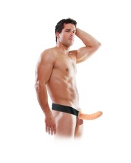 FETISH FANTASY SERIES - 19 CM CREUSE SANGLE-ON NATUREL