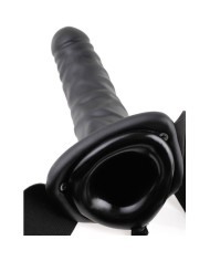 FETISH FANTASY SERIES - 19 CM VIBRANT CREUX STRAP-ON NOIR
