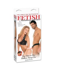FETISH FANTASY SERIES - HARNAIS CREUX RÉGLABLE CHAIR STRAP ON 15 CM