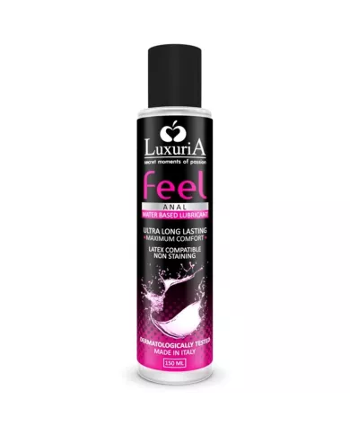 INTIMATELINE - LUXURIA LUBRIFIANT ANAL BASE D'EAU FEEL 150 ML INTIMATELINE - LUXURIA LUBRIFIANT ANAL BASE D'EAU FEEL 150 ML