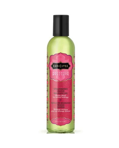 KAMASUTRA - HUILE DE MASSAGE DIVINE FRAISE NATURALS 236ML KAMASUTRA - HUILE DE MASSAGE DIVINE FRAISE NATURALS 236ML