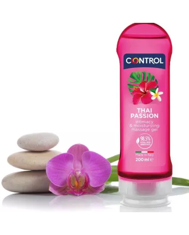 CONTROL - 2 EN 1 MASSAGE & PLAISIR THAI PASSION 200 ML