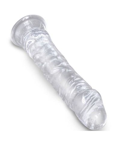 KING COCK - PÉNIS RÉALISTE CLAIR 19.7 CM TRANSPARENT