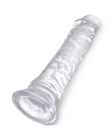 KING COCK - PÉNIS RÉALISTE CLAIR 19.7 CM TRANSPARENT
