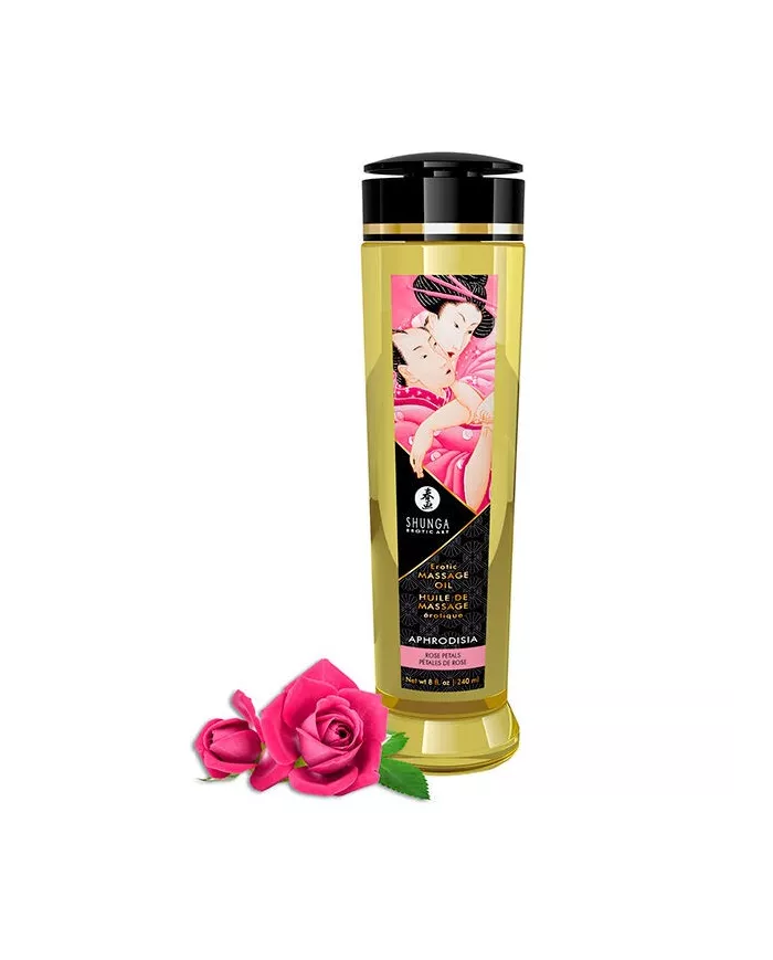 SHUNGA - HUILE DE MASSAGE ÉROTIQUE APHRODISIA 240 ML