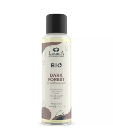 INTIMATELINE LUXURIA - HUILE DE MASSAGE BIO FORÊT NOIRE 100 ML INTIMATELINE LUXURIA - HUILE DE MASSAGE BIO FORÊT NOIRE 100 ML