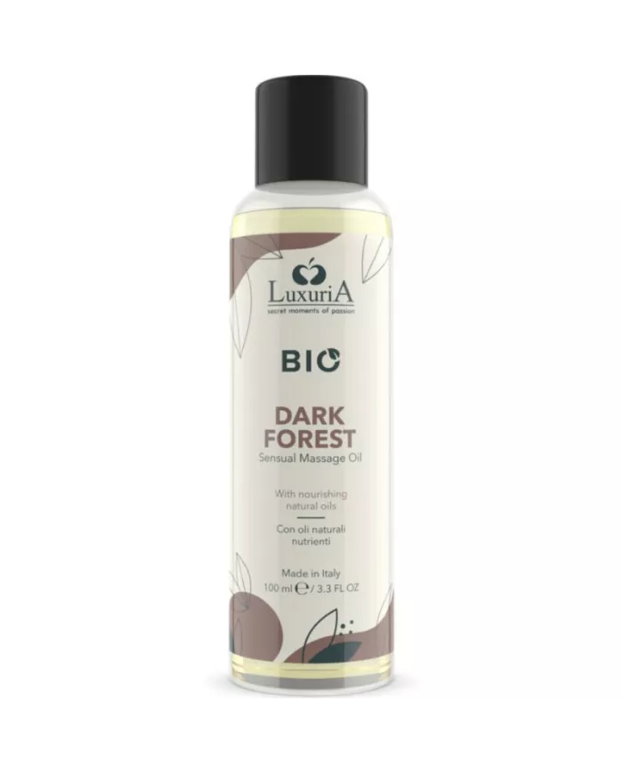 INTIMATELINE LUXURIA - HUILE DE MASSAGE BIO FORÊT NOIRE 100 ML INTIMATELINE LUXURIA - HUILE DE MASSAGE BIO FORÊT NOIRE 100 ML