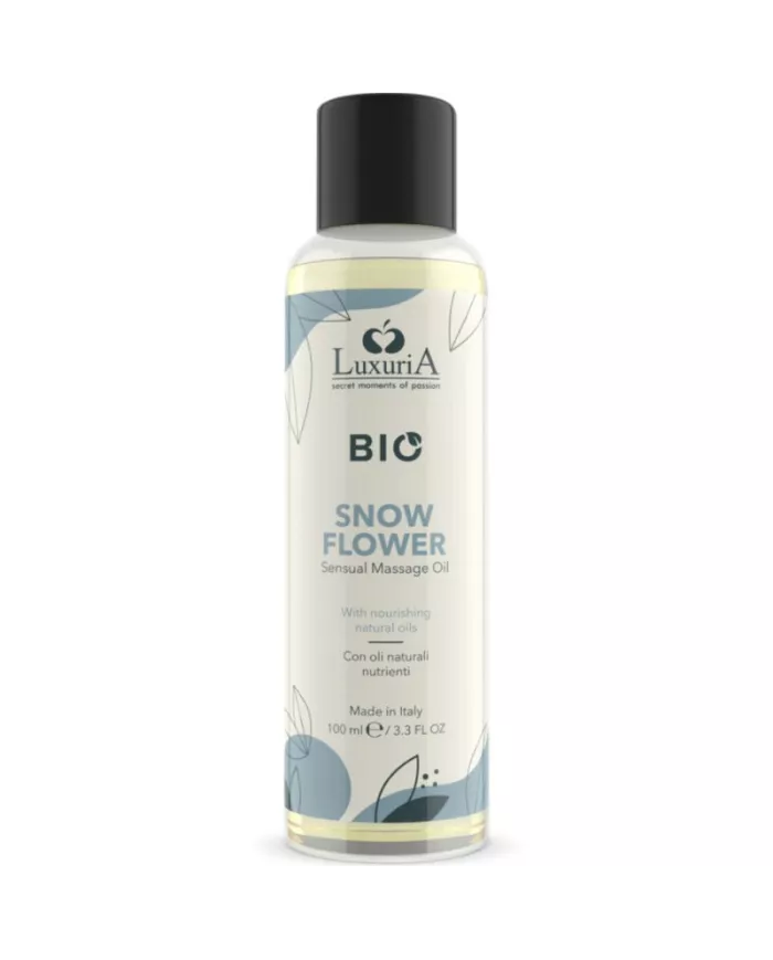 INTIMATELINE LUXURIA - HUILE DE MASSAGE BIO FLEUR DES NEIGES 100 ML INTIMATELINE LUXURIA - HUILE DE MASSAGE BIO FLEUR DES NEIGES 100 ML