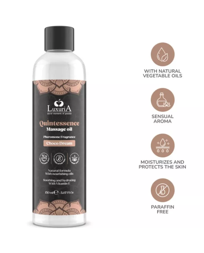INTIMATELINE LUXURIA - HUILE DE MASSAGE CHOCOLAT 150 ML