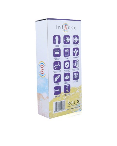 INTENSE - VIBRATEUR OSCILLANT SUSY SILICON RABBIT LILAS