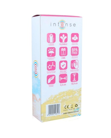INTENSE - VIBRATEUR DE LUXE EN SILICONE ROSE HILARI