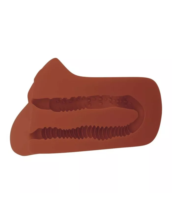 PDX PLUS - MASTURBATEUR DOUBLE MARRON CHOISISSEZ VOTRE PLAISIR PDX PLUS - MASTURBATEUR DOUBLE MARRON CHOISISSEZ VOTRE PLAISIR