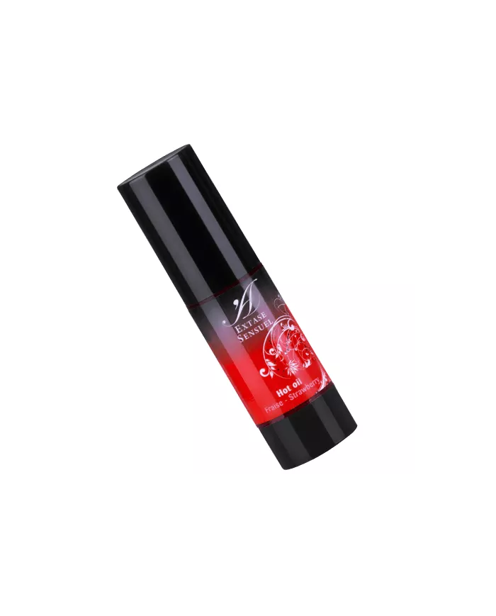 EXTASE SENSUAL - HUILE STIMULANTE CHALEUR FRAISE 30 ML EXTASE SENSUAL - HUILE STIMULANTE CHALEUR FRAISE 30 ML