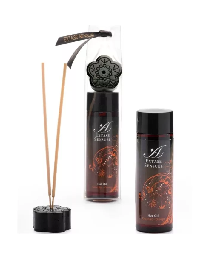 EXTASE SENSUAL - HUILE STIMULANTE CHOCOLAT ET ORANGE 100 ML EXTASE SENSUAL - HUILE STIMULANTE CHOCOLAT ET ORANGE 100 ML
