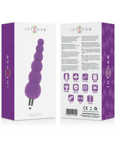INTENSE - SNOOPY 7 VITESSES SILICONE LILAS