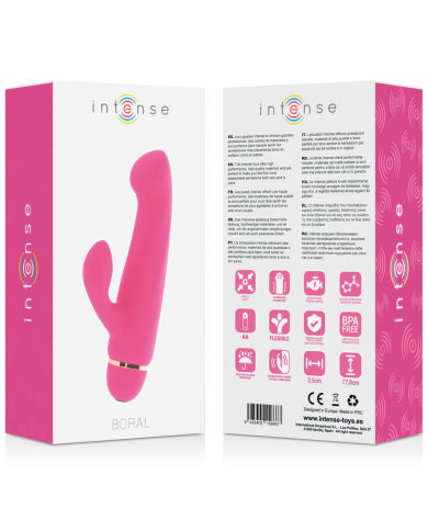INTENSE - BORAL 20 VITESSES SILICONE ROSE