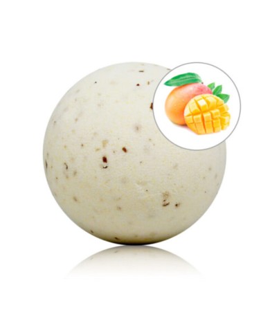 TALOKA - BOMBE DE BAIN PARFUMÉE MANGUE AUX PÉTALES DE ROSE