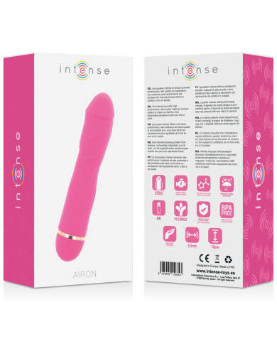 INTENSE - AIRON 20 VITESSES SILICONE ROSE
