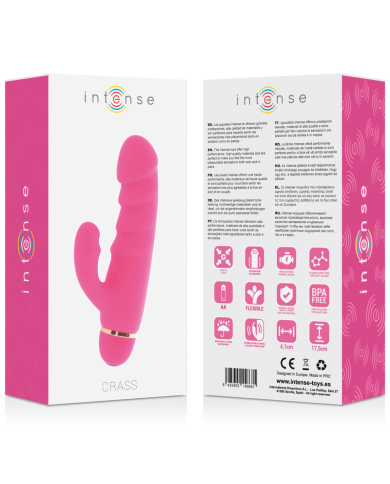 INTENSE - CRASS 20 VITESSES SILICONE ROSE