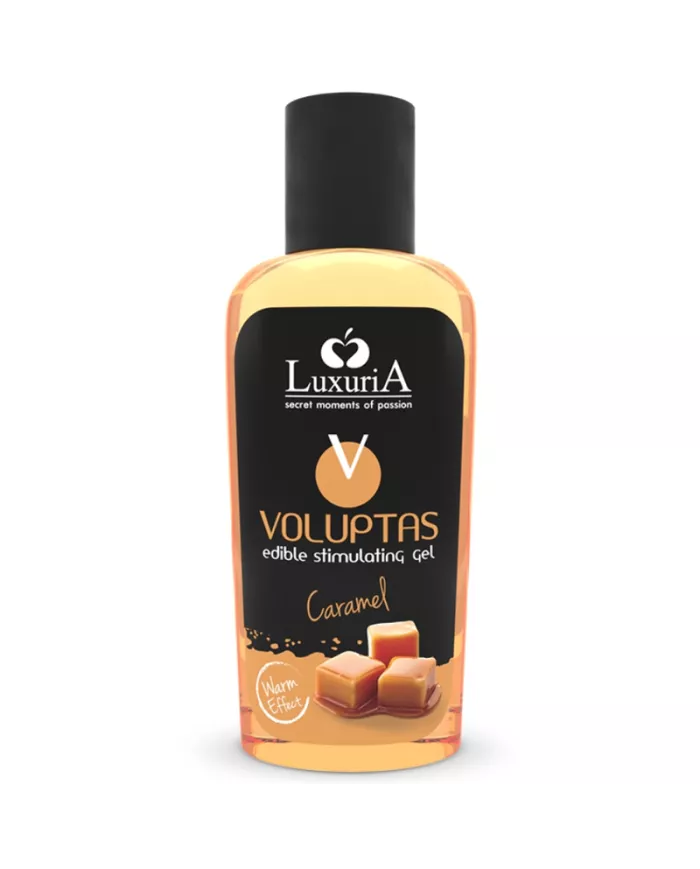 INTIMATELINE LUXURIA - VOLUPTAS GEL DE MASSAGE COMESTIBLE EFFET CHAUFFANT - CARAMEL 100 ML INTIMATELINE LUXURIA - VOLUPTAS GEL DE MASSAGE COMESTIBLE EFFET CHAUFFANT - CARAMEL 100 ML