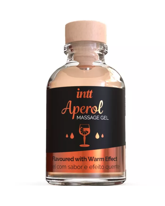INTT MASSAGE & ORAL SEX - GEL DE MASSAGE APEROL EFFET CHALEUR INTENSE INTT MASSAGE & ORAL SEX - GEL DE MASSAGE APEROL EFFET CHALEUR INTENSE