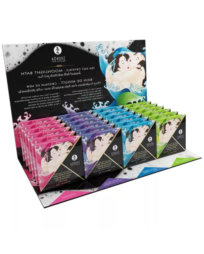 SHUNGA - PRÉSENTOIR BAIN DAMOUR + 24 UNITÉS