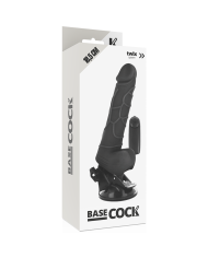 BASECOCK - VIBRATEUR TÉLÉCOMMANDE NATUREL RÉALISTE 18.5 CM -O- 4CM