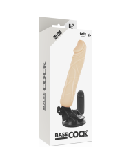 BASECOCK - VIBRATEUR TÉLÉCOMMANDE NATUREL RÉALISTE 20 CM -O- 4 CM