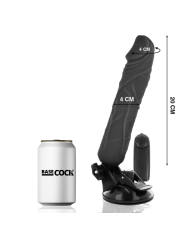 BASECOCK - VIBRATEUR TÉLÉCOMMANDE NATUREL RÉALISTE 20 CM -O- 4 CM