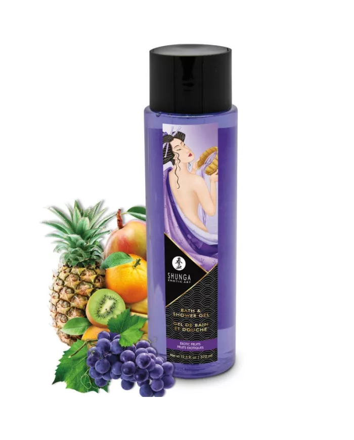 SHUNGA - GEL BAIN & DOUCHE FRUITS EXOTIQUES 370 ML SHUNGA - GEL BAIN & DOUCHE FRUITS EXOTIQUES 370 ML