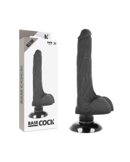 BASECOCK - VIBRATEUR RÉALISTE 2-1 NATUREL 18.5 CM -O- 4 CM