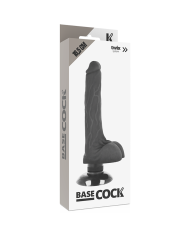 BASECOCK - VIBRATEUR RÉALISTE 2-1 NATUREL 18.5 CM -O- 4 CM