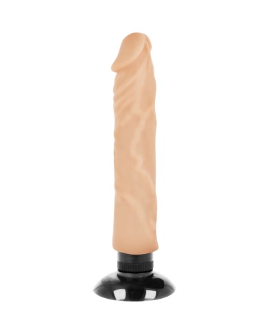BASECOCK - VIBRATEUR RÉALISTE 2-1 NATUREL 20 CM -O- 4 CM
