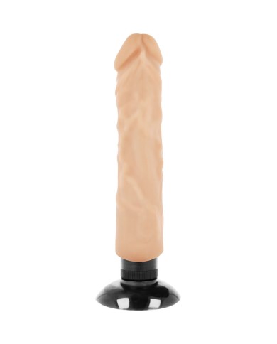 BASECOCK - VIBRATEUR RÉALISTE 2-1 NATUREL 20 CM -O- 4 CM