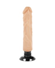 BASECOCK - VIBRATEUR RÉALISTE 2-1 NATUREL 20 CM -O- 4 CM
