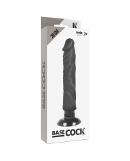 BASECOCK - VIBRATEUR RÉALISTE 2-1 NATUREL 20 CM -O- 4 CM