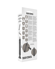 BASECOCK - VIBRATEUR RÉALISTE 2-1 NATUREL 20 CM -O- 4 CM