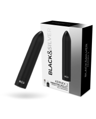 BLACK&SILVER - BALLE MAGNÉTIQUE VIBRANTE NOIRE KERNEX 2