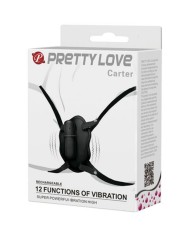 PRETTY LOVE - STRAP ON AVEC BALLE VIBRANTE CARTER