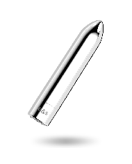 BLACK&SILVER - BALLE MAGNÉTIQUE VIBRANTE KAILAN 2 ARGENT