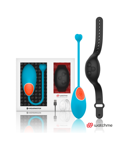 WEARWATCH - TÉLÉCOMMANDE WATCHME TECHNOLOGIE BLEU OEUF / JET