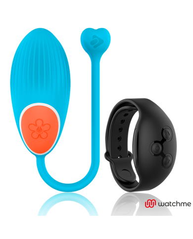 WEARWATCH - TÉLÉCOMMANDE WATCHME TECHNOLOGIE BLEU OEUF / JET